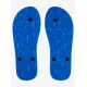 Quiksilver Java Wordmark Boys Flip-Flops Blue/Black/Blue