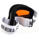 BLOC small-medium fit COMET ski snowboard Goggles SHINY WHITE/ Orange CAT.2 