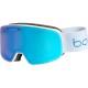 BOLLE NEVADA SMALL White Metallic Blue Matte Aurora Cat 2 BOLLE NEVADA SMALL White Metallic Blue Matte Aurora Cat 2