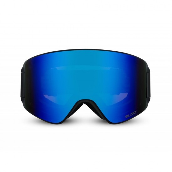 Bloc Eighty Five G881 Matt Black/Blue Mirror Cat3 Goggles Bloc Eighty Five G881 Matt Black/Blue Mirror Cat3 Goggles