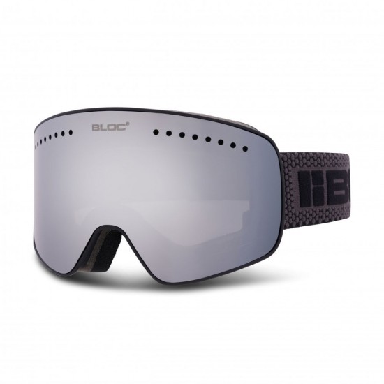Bloc Fifty Five G553NB Interchangeable 3 lens Matt Black Goggles Bloc Fifty Five G553NB Interchangeable 3 lens Matt Black Goggles