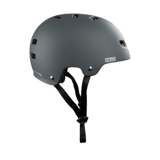 Bullet x Santa Cruz Helmet Oval Dot Matte Charcoal