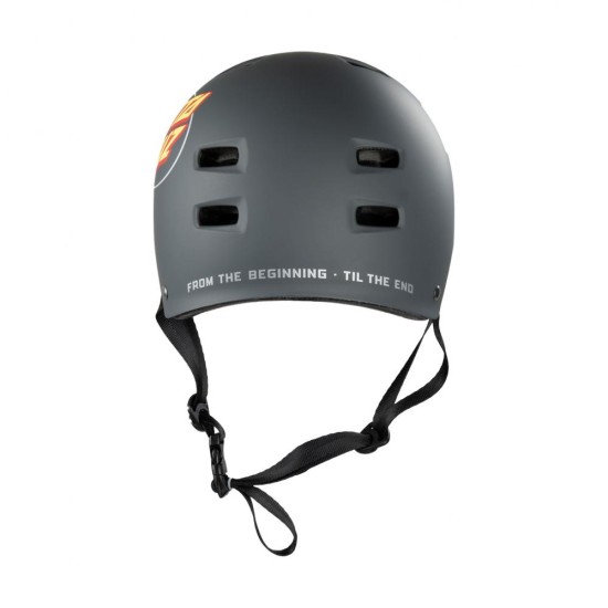 Bullet x Santa Cruz Helmet Oval Dot Matte Charcoal
