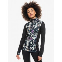 Roxy Frosted Sunset Technical Long Sleeve Top Anthracite