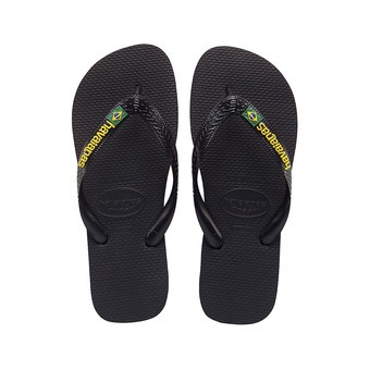 HAVAIANAS BRASIL LOGO BLACK