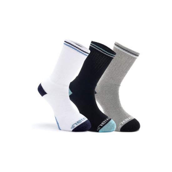 ANIMAL 3 PACK SOCKS STROBE ASSORTED BLACK/WHITE/GREY ANIMAL 3 PACK SOCKS STROBE ASSORTED BLACK/WHITE/GREY