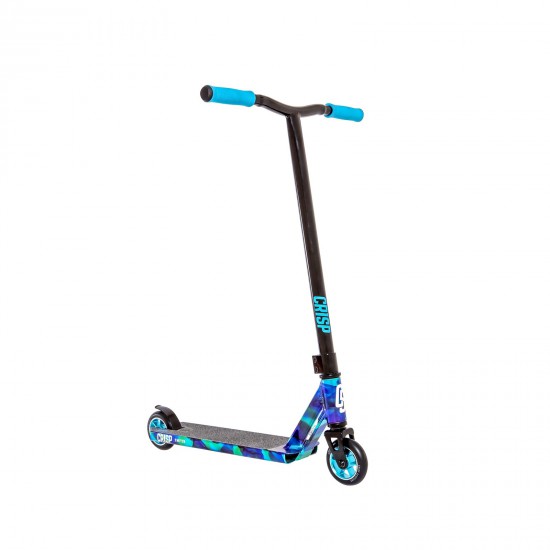 CRISP SWITCH CHROME CLOUDY BLUE BLACK SCOOTER CRISP SWITCH CHROME CLOUDY BLUE BLACK SCOOTER