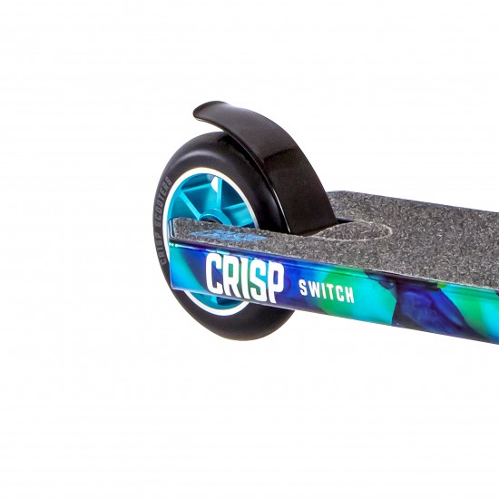 CRISP SWITCH CHROME CLOUDY BLUE BLACK SCOOTER CRISP SWITCH CHROME CLOUDY BLUE BLACK SCOOTER