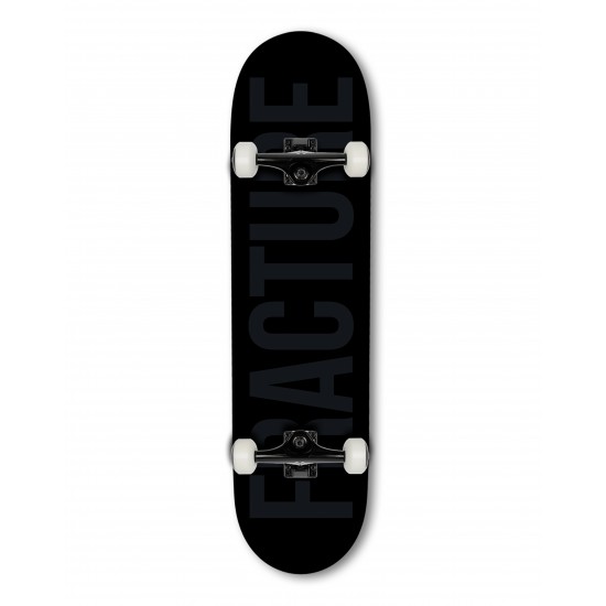 Fracture Fade Black Complete 8.0 Skateboard