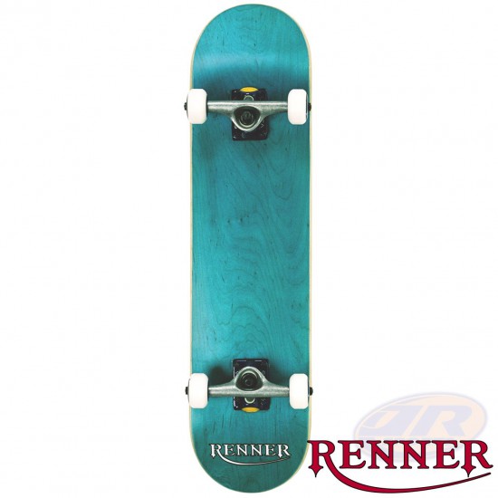 RENNER PRO - 7 PLY, VIRUS TRUCKS, ABEC 9 - BLUE SKATEBOARD RENNER PRO - 7 PLY, VIRUS TRUCKS, ABEC 9 - BLUE SKATEBOARD