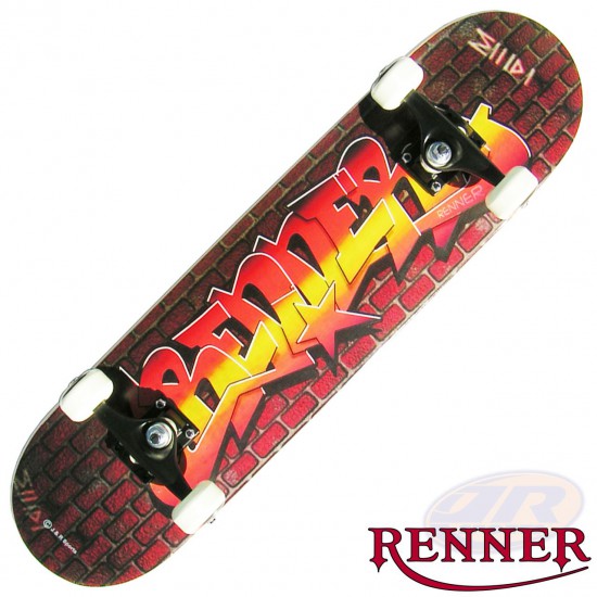 RENNER A17 GRAFFITI WALL SKATEBOARD RENNER A17 GRAFFITI WALL SKATEBOARD