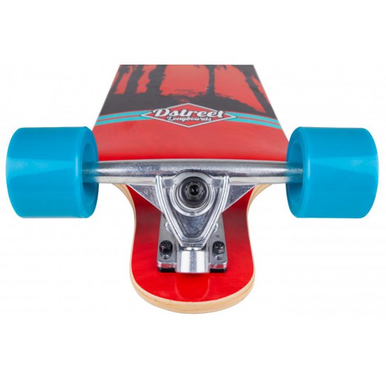 D STREET DROP DOWN HAWAIIAN LONGBOARD BLUE/RED D STREET DROP DOWN HAWAIIAN LONGBOARD BLUE/RED