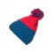 PROTEST HIKER 20 BEANIE PINK/BLUE