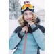 PROTEST BLACKBIRD PUFFER WOMENS SKI JACKET PROTEST BLACKBIRD PUFFER WOMENS SKI JACKET