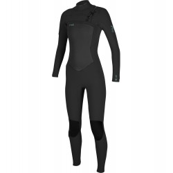 ONEILL Womens Epic 3/2mm Chest Zip GBS Wetsuit Black
