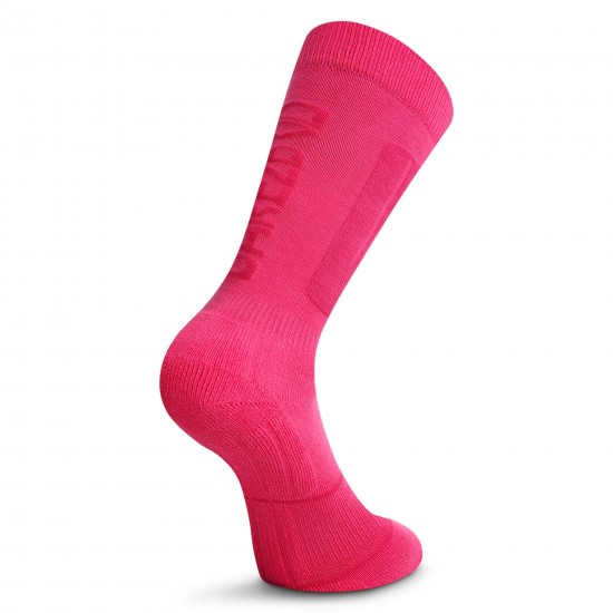 DARE2B WOMENS Performance Ski Socks Pure Pink Red