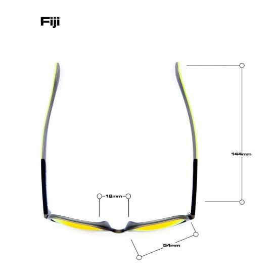 BLOC FIJI FF90 Crystal Green/Red Mirror Cat.3 BLOC FIJI FF90 Crystal Green/Red Mirror Cat.3