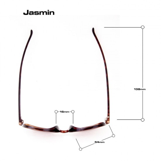 Bloc Jasmin FF1 FF1 JASMIN SHINY TORT BROWN GRAD