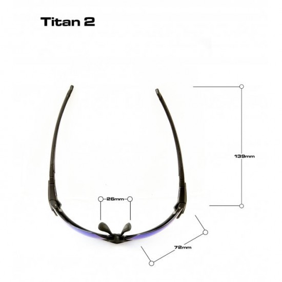 Titan XR630S Single XR630S TITAN SINGLE BLACK RED MIRROR
