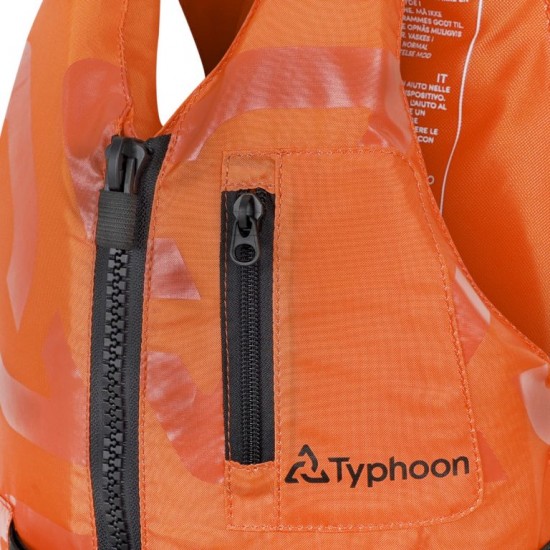 Typhoon Hudson Buoyancy Aid PFD - Junior 30-40KG - Orange