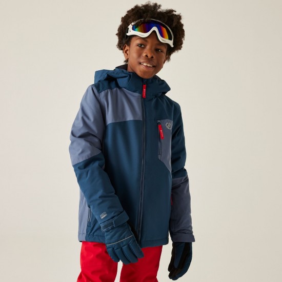 Dare2B Kids' Ripper Ski Jacket Moonlight Denim