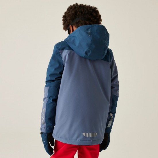 Dare2B Kids' Ripper Ski Jacket Moonlight Denim