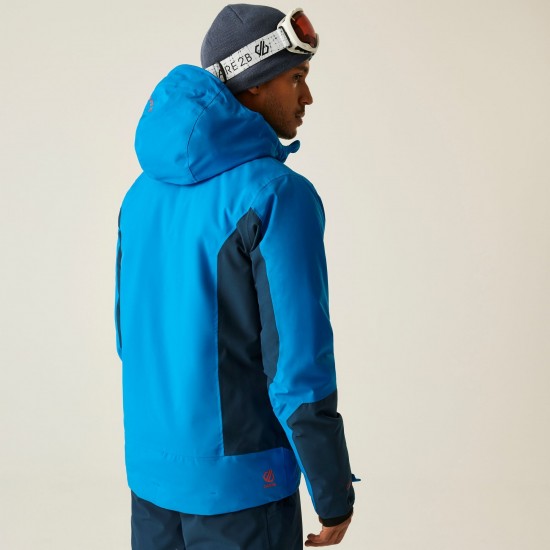 Dare2B Men's Eagle II Ski Jacket Blue Dare2B Men's Eagle II Ski Jacket Blue
