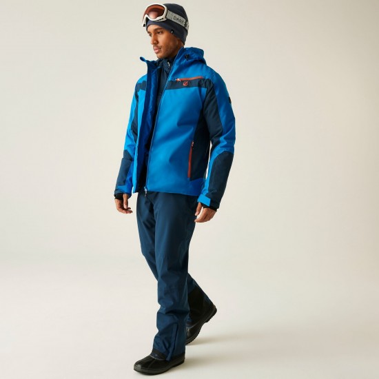 Dare2B Men's Eagle II Ski Jacket Blue Dare2B Men's Eagle II Ski Jacket Blue