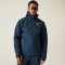 Dare2B Men's Eagle II Ski Jacket Moonlight Denim Orange
