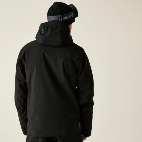 Dare2B Men's Eagle III Ski Jacket Black Dare2B Men's Eagle III Ski Jacket Black