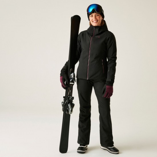 Dare2B Women's Flurry II Waterproof Ski Jacket Black Dare2B Women's Flurry II Waterproof Ski Jacket Black