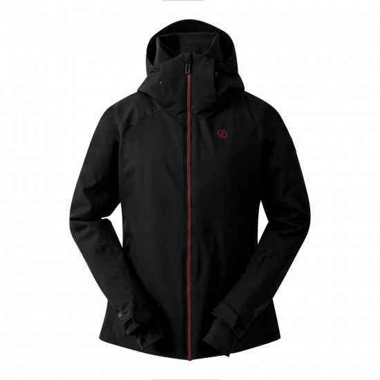 Dare2B Women's Flurry II Waterproof Ski Jacket Black Dare2B Women's Flurry II Waterproof Ski Jacket Black