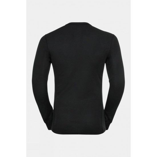 Odlo Mens Active Warm Originals long-Sleeve Top Black