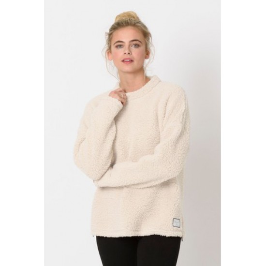 ANIMAL WOMENS CUDDLE FLEECE COCONUT CREAM ANIMAL WOMENS CUDDLE FLEECE COCONUT CREAM