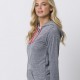 ANIMAL WOMENS ZIP THROUGH EXPLORE MORE HOODIE INDIGO BLUE ANIMAL WOMENS ZIP THROUGH EXPLORE MORE HOODIE INDIGO BLUE