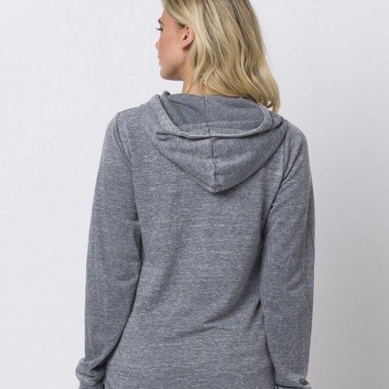 ANIMAL WOMENS ZIP THROUGH EXPLORE MORE HOODIE INDIGO BLUE ANIMAL WOMENS ZIP THROUGH EXPLORE MORE HOODIE INDIGO BLUE